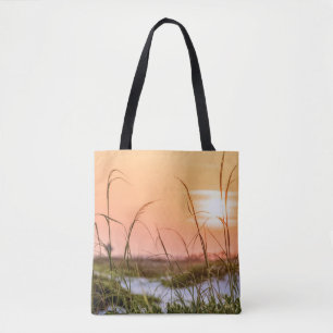 Tote Bag Levée de soleil de la mer de Floride