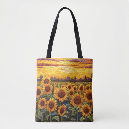Tote Bag Levée de soleil rustique (Devant)