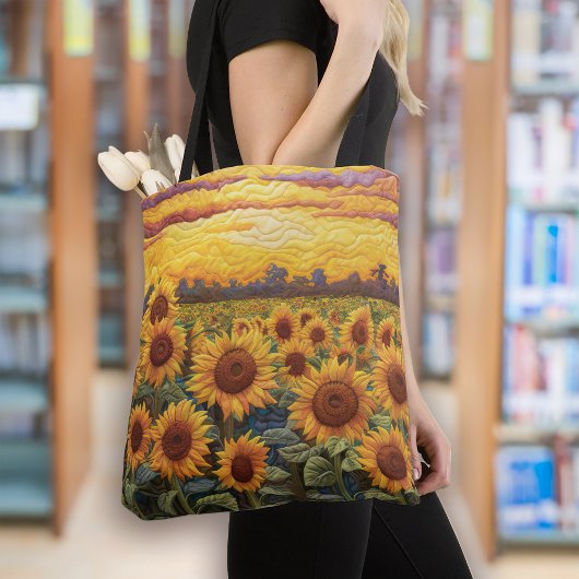 Tote Bag Levée de soleil rustique