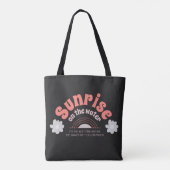 Tote Bag Lever de soleil sur l'eau (Dos)