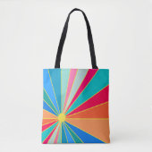 Tote Bag Lever de soleil tropical (Devant)