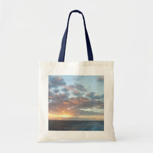 Tote Bag Lever du soleil sur Sea I Pastel Seascape