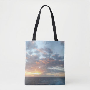 Tote Bag Lever du soleil sur Sea I Pastel Seascape