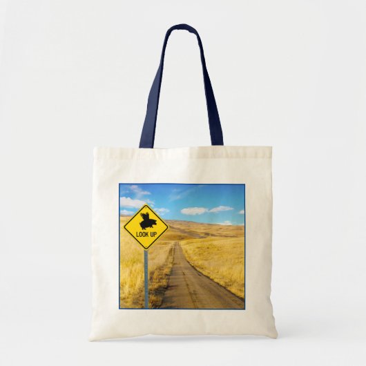 Tote Bag Levez Vos Yeux Pour Les Porcs Peut Voler (Devant)