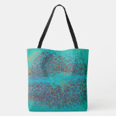 Tote Bag Lèvres colorées rétro (Dos)