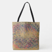 Tote Bag Lèvres colorées rétro #2 (Devant)