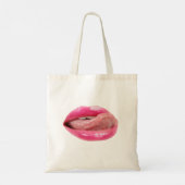 Tote Bag Lèvres femelles (Dos)