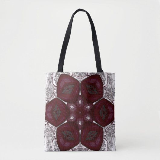 Tote Bag Lèvres Fleur Prem Mandal (Devant)