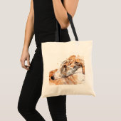 Tote Bag Lévrier (Devant (produit))