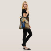 Tote Bag Lévrier Afghan    (Sur le modèle)