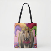 TOTE BAG LEVRIER AFGHAN (Devant)