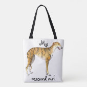 Tote Bag Lévrier de délivrance (Dos)