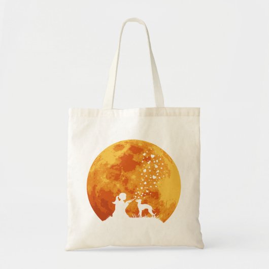 Tote Bag Lévrier italien (Devant)