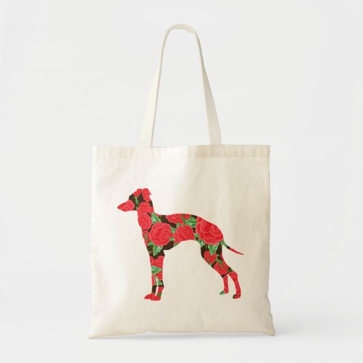 Tote Bag Lévrier italien (Devant)