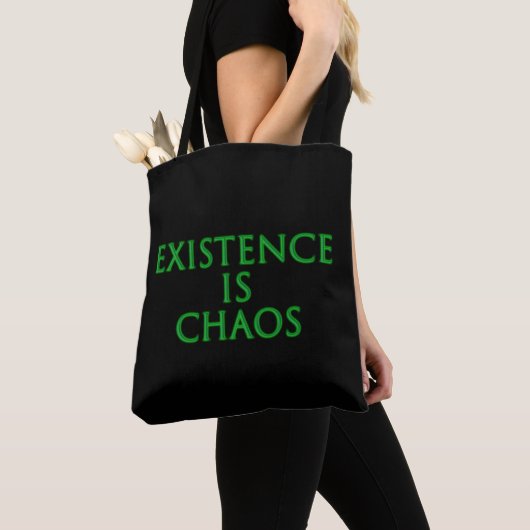 Tote Bag L'existence est Chaos Loki (De près)