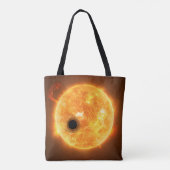 Tote Bag L'Exoplanet Wasp-107b Est Un Géant De Gaz (Dos)
