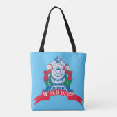 Tote Bag L'Express polaire | Elfes debout En Train (Dos)