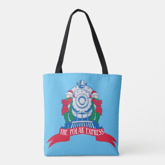 Tote Bag L'Express polaire | Elfes debout En Train (Dos)