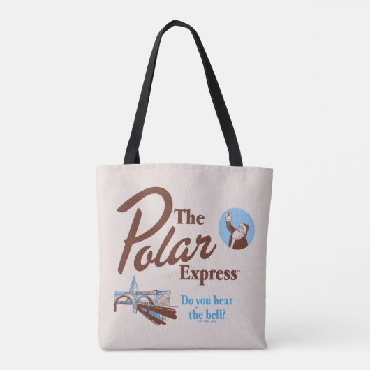 Tote Bag L'Express polaire | "Entendez-Vous La Cloche" Retr (Dos)