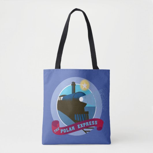 Tote Bag L'Express polaire | Insigne de train Vintage (Devant)