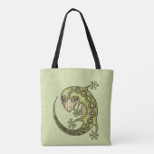 Tote Bag Lézard vert (Dos)