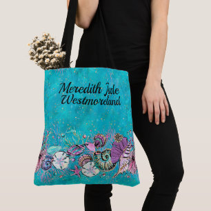 Tote Bag LG. Belle Plage Partout Imprimer Fourre-tout Voir
