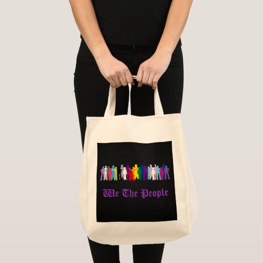 Tote Bag LGBT We The People Design (Devant (produit))