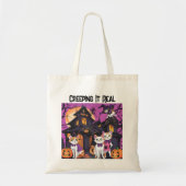 Tote Bag L'Halloween réel (Devant)