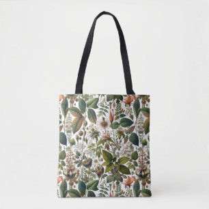 Tote Bag L'harmonie de la nature : Motif sans couture botan