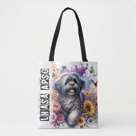 Tote Bag Lhasa Apso (Devant)