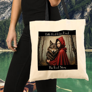 Tote Bag L'histoire vraie du Petit Chaperon Rouge