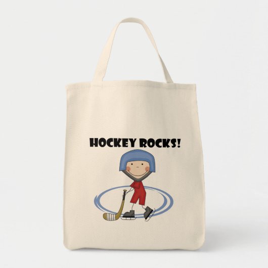 Tote Bag L'hockey bascule le T-shirts et les cadeaux (Devant)