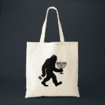 Tote Bag L'Humour juif Bigfoot Hanoukka Chanukah Hilarié<br><div class="desc">Hanoukka Chanukah Humour juif Bigfoot Hilarious Menorah Dreidel</div>