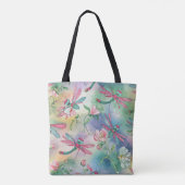 Tote Bag libellule florale (Dos)