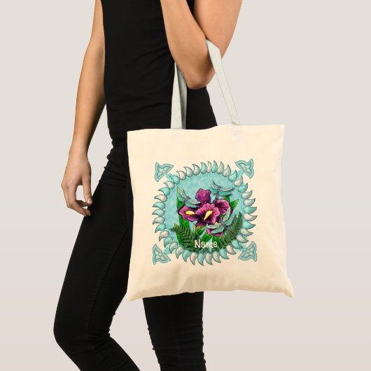 Tote Bag Libellule Iris (Devant (produit))