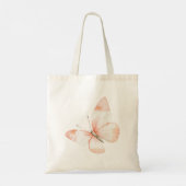 Tote Bag Libellule Papillon doux comme une Pêche (Dos)