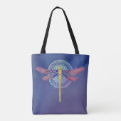 Tote Bag Libellule personnalisée Fourre-tout (Dos)