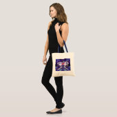 Tote Bag Libellule Psychédélique Surréaliste (Devant (modèle))