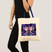 Tote Bag Libellule Psychédélique Surréaliste (Devant (produit))