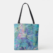 Tote Bag Libellules Bleues Nuancées (Dos)