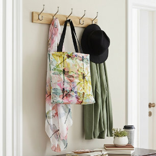 Tote Bag Libellules colorées