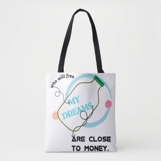 Tote Bag Libérer mes rêves (Devant)