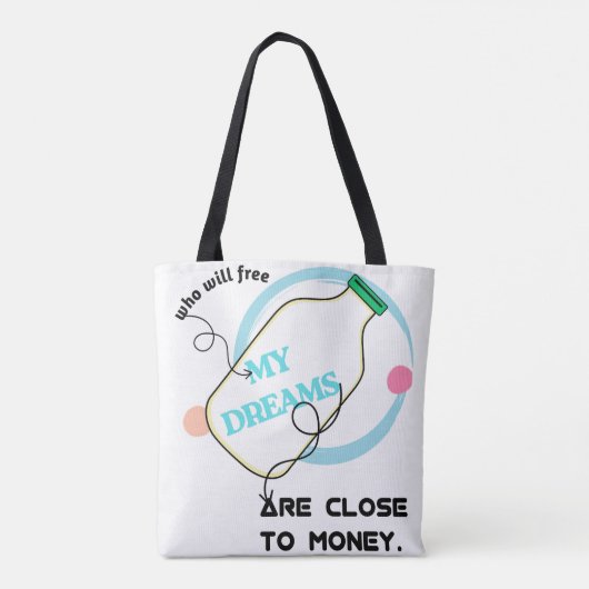 Tote Bag Libérer mes rêves (Dos)
