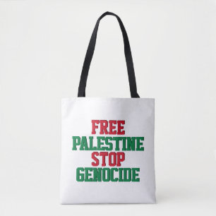 Tote Bag Libérez la Palestine Arrêtez le génocide