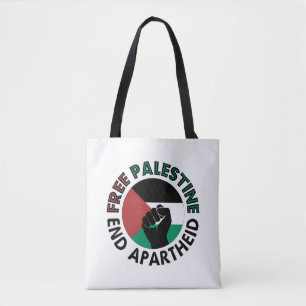 Tote Bag Libérez la Palestine mettre fin à l'apartheid a au