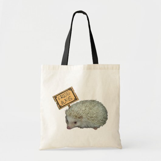 Tote Bag Libérez le hérisson d'étreintes (Devant)