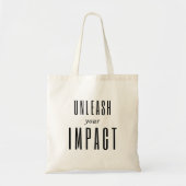Tote Bag Libérez votre impact avec la motivation du style (Devant)