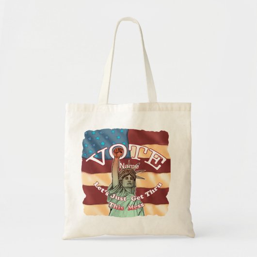 Tote Bag Liberté à travers cela (Devant)