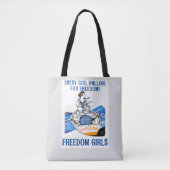 Tote Bag LIBERTÉ DES FILLES Fourre-tout (Devant)