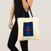 Tote Bag Liberté Égalité Chardonnay Funny Tour Eiffel (Devant (produit))